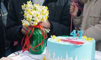 حضور پرشور جامعه دانشگاه علوم پزشکی خراسان شمالی در راهپیمایی 22 بهمن